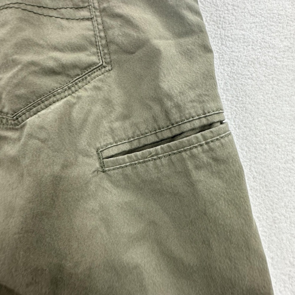 Kuhl Slax Pants Mens 36 Green Stretch Chino Hiking Outdoor Casual Enduro Fabric - Picture 6 of 16